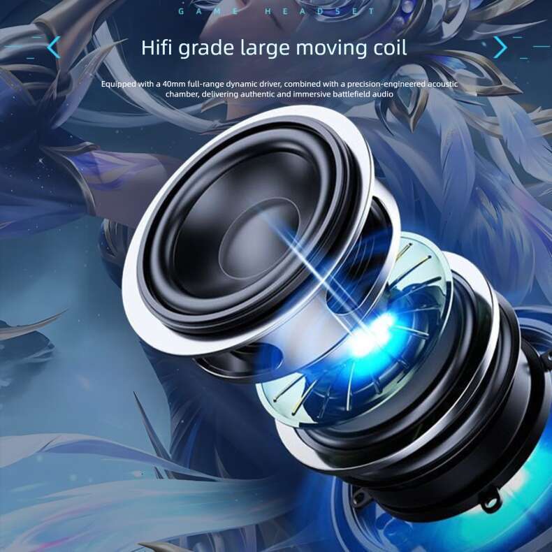 Well-known brands, niche designers, cross-border hot-selling G Headphones & Earphones games, RGB Light wired headphones