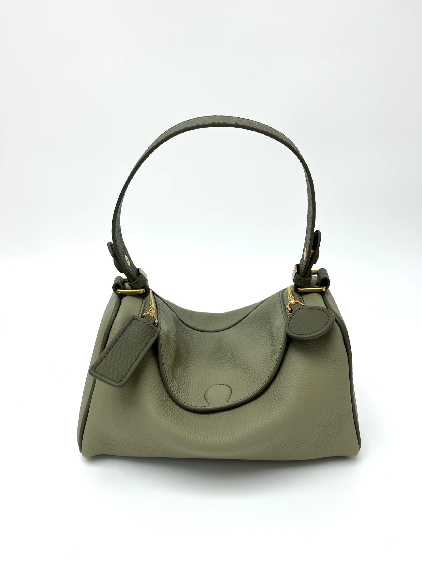 Head Layer Cowhide Pillow Bag With High-end And Genuine Leather Feel One Shoulder Crossbody Bag With Versatile And Simple Boston Armpit Handbag