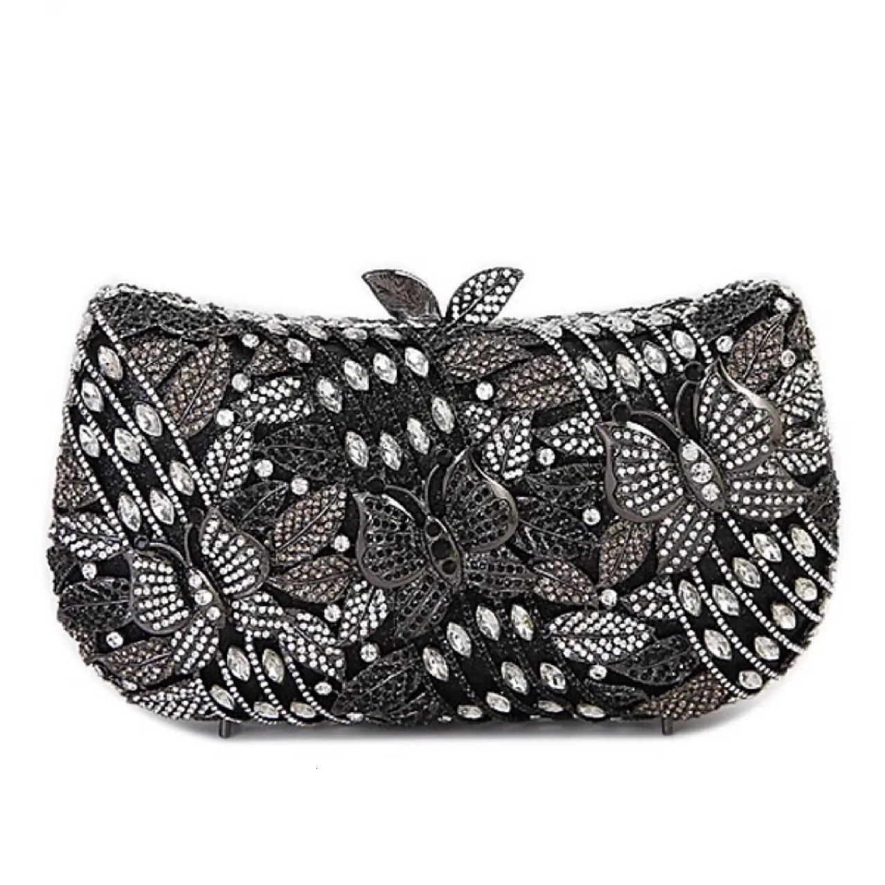 Hollow Out Women Evening Bag Gold Crystal Banquet Handbag y Diamond Clutch Purse Wedding Bride Bags Elegant Dinner 251121