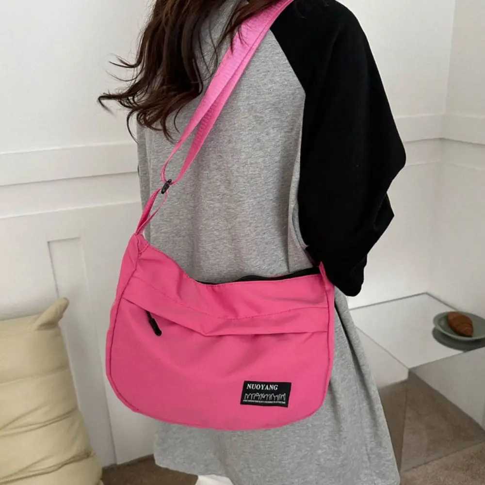 Large Capacity Oxford Shoulder Bag Handbag Korean Style Canvas Dumpling Bag Commute Underarm Bag Sports Crossbody Bag OutdoorT251121