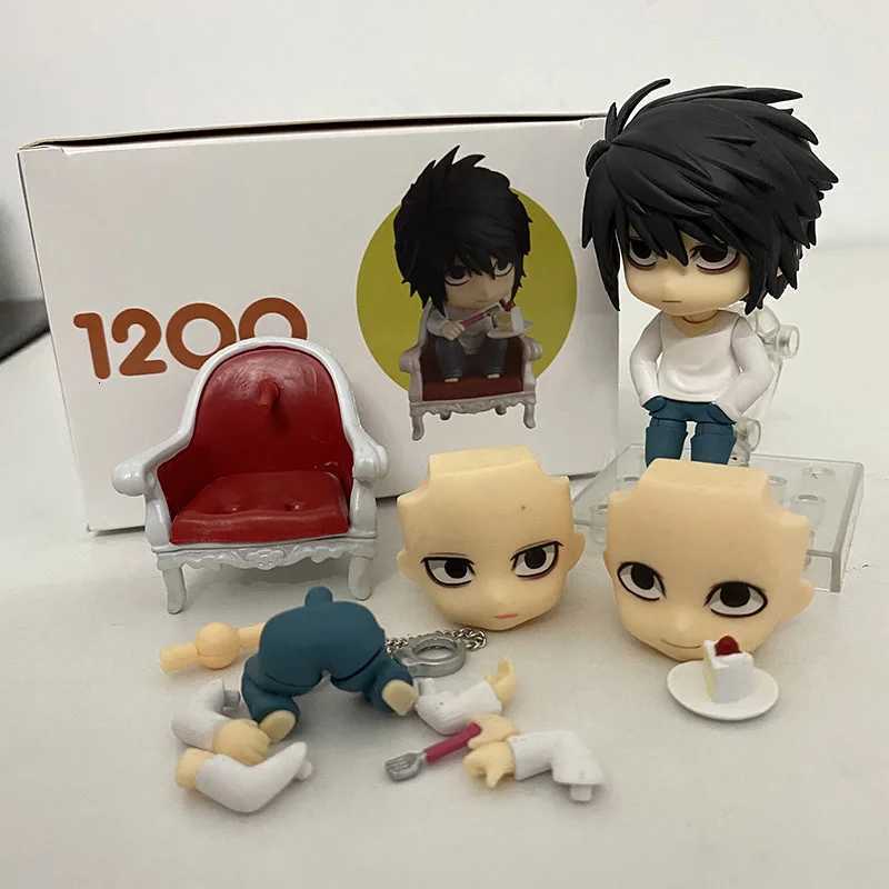 Death Note Figures 1200 Lawliet 1160 Yagami Light Action Figure Collection Toy Model Doll BirthdayGiftForChildren Decor X2511211