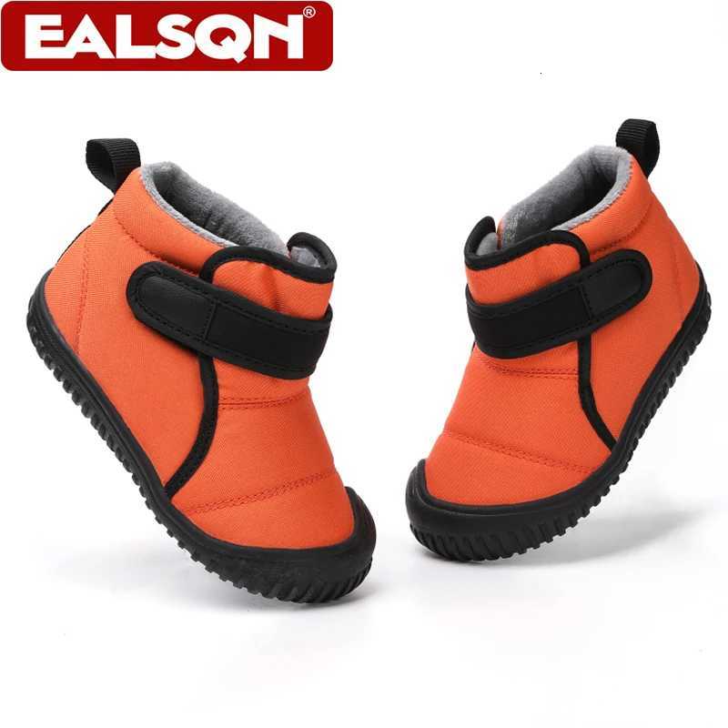 Unisex Kids Winter Outdoor Waterproof Fashion Short Snow Boots Boys and Girls Warm Cotton Comfortable Walking ShoesW251121