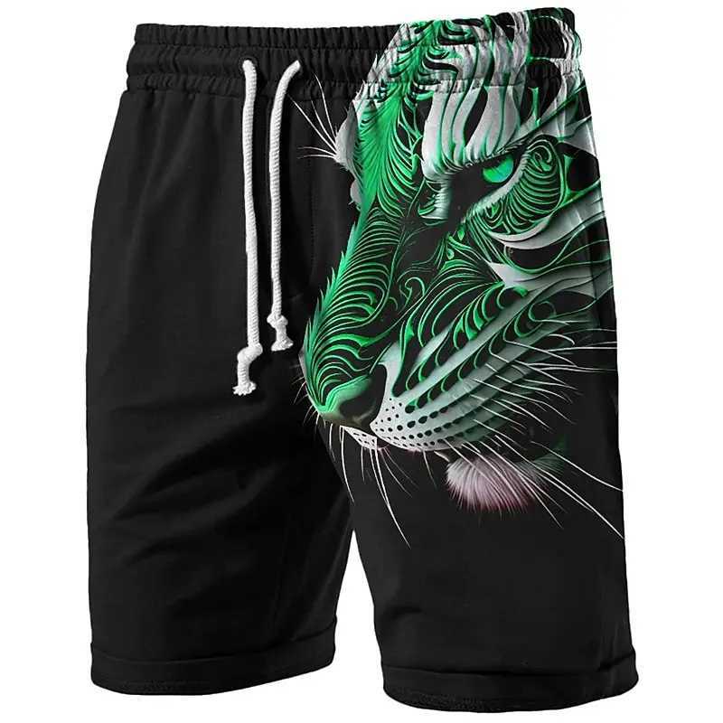 Mens Tiger Long Swim Pants Surf Trunks Shorts Fashion Street Trends Casual Daily Vacation with Elastic Waist Designer Clothing W250421