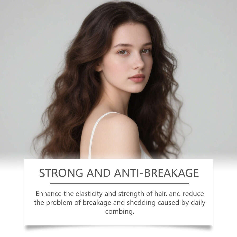 Hoegoa Rosemary Castor Essential Gentle Nourishing Smooth Glossy Hydrating Hair Care Essence Oil