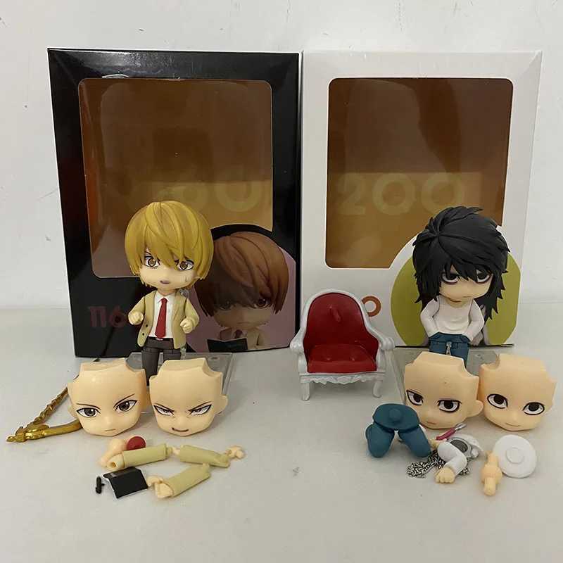 Death Note Figures 1200 Lawliet 1160 Yagami Light Action Figure Collection Toy Model Doll BirthdayGiftForChildren Decor X2511211