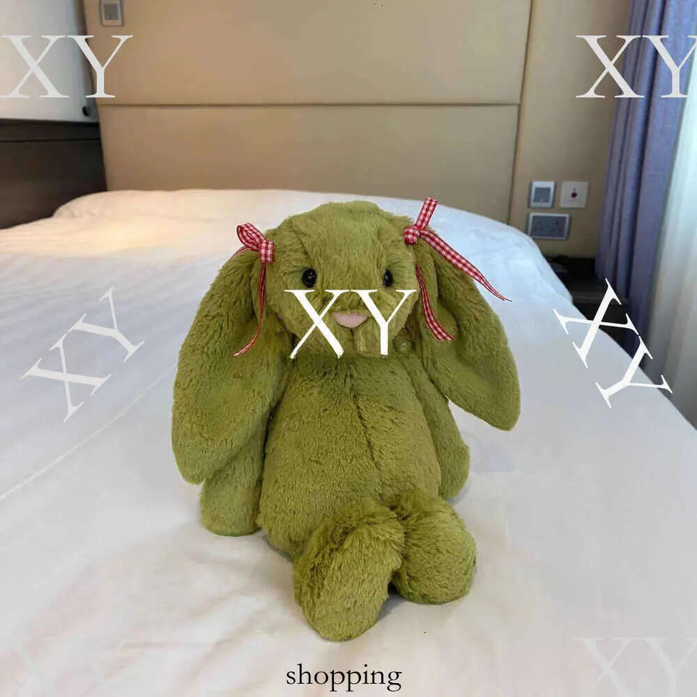 Movies & TV toy UK Early Spring Limited Edition Moss Green Violet Bonnie Rabbit Comfort Plush Toy