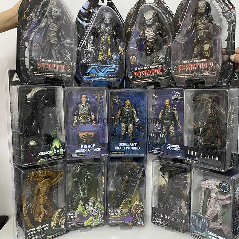 Alien Character Predator Character Celtic Masked Scar Predator Snake Guardian Shaman City Hunter Mantis Alien Warrior Alien Q250421