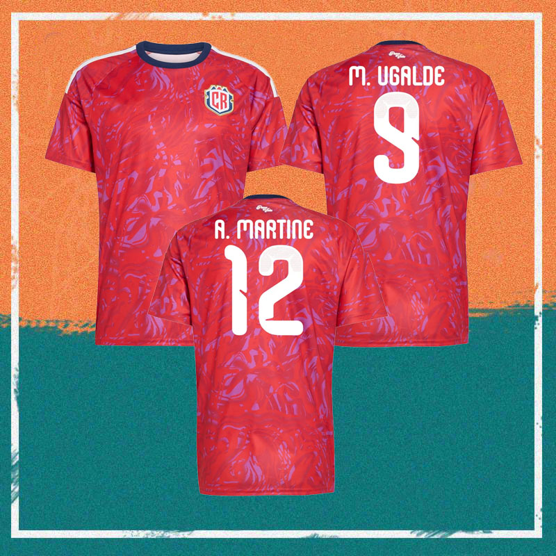 2026 Costa Rica World Cup soccer jerseys 26/27 J. Mitchel M. Ugalde J. Alcocer A. Martinez national team football shirt
