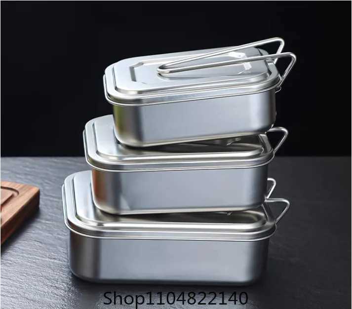 304Stainless steel bento boxhandleconvenient foroutdoor snacksconvenient foroffice workers and students to bring lunch anddinnerM251121