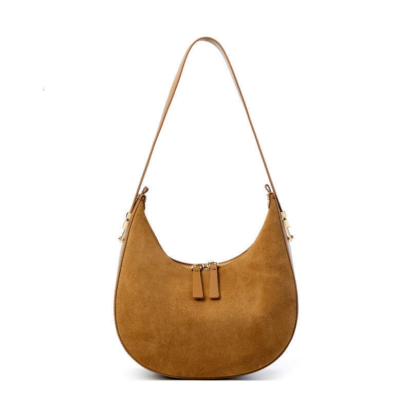 Luxury Bags Designer Minority Crescent Underarm Shoulder Bags High-end New Women's Commuter Large Capacity Leather Simple Hobo Tote