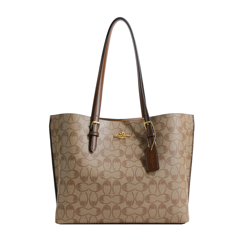 Designer bag free shipping 2025 new fashionable high-end texture printed large capacity tote bag shoulder crossbody bag for womens