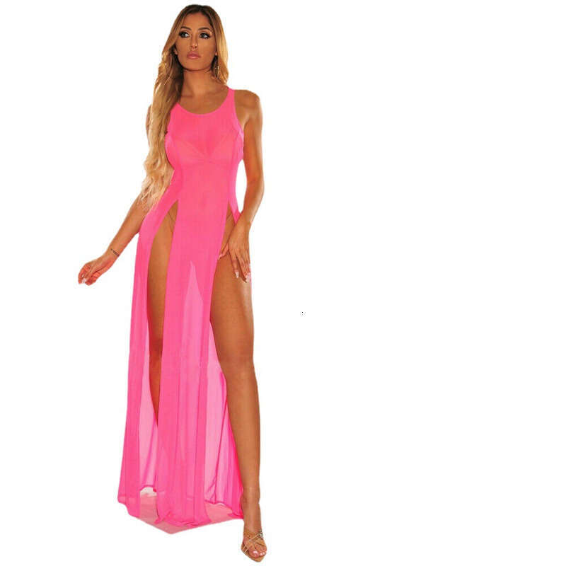 Lace Sexy Lingerie New Fun Underwear Sexy Mesh Perspective Split Dress