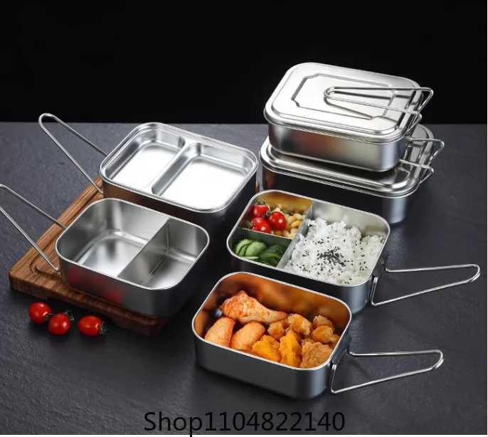 304Stainless steel bento boxhandleconvenient foroutdoor snacksconvenient foroffice workers and students to bring lunch anddinnerM251121