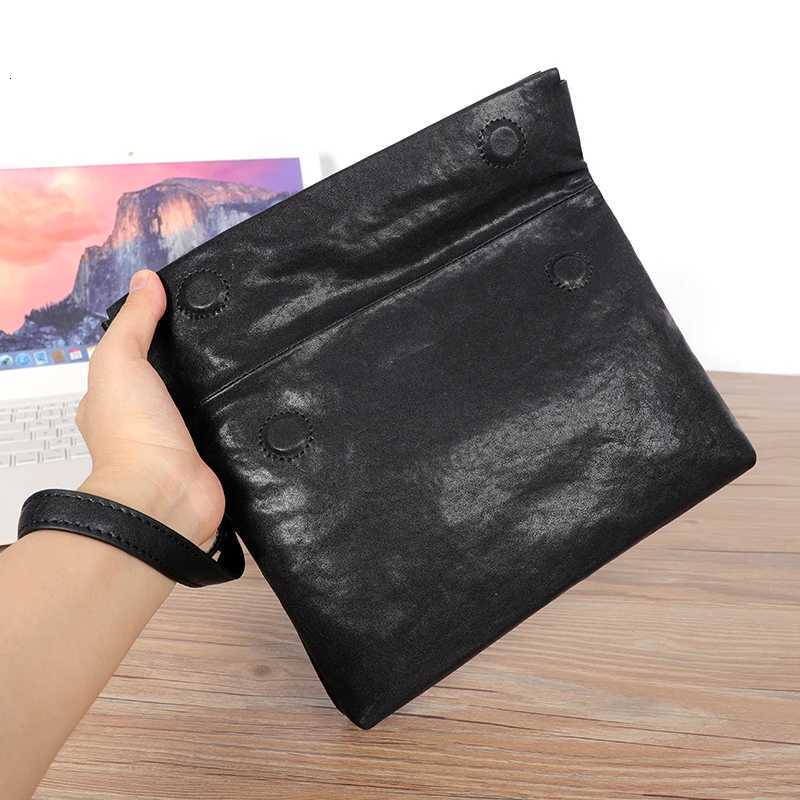 Fashion Natural Genuine Leather Men Messenger Bag Shoder Bag Men Cluth bag Meybag Purse Cowhide Leather M Crossbody Bag Fold Flap Y251121