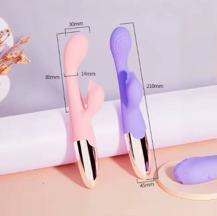 Female Masturbator Tide Pen Double Shock AV Stick Massage Stick G-spot Masturbator Adult Sex Products