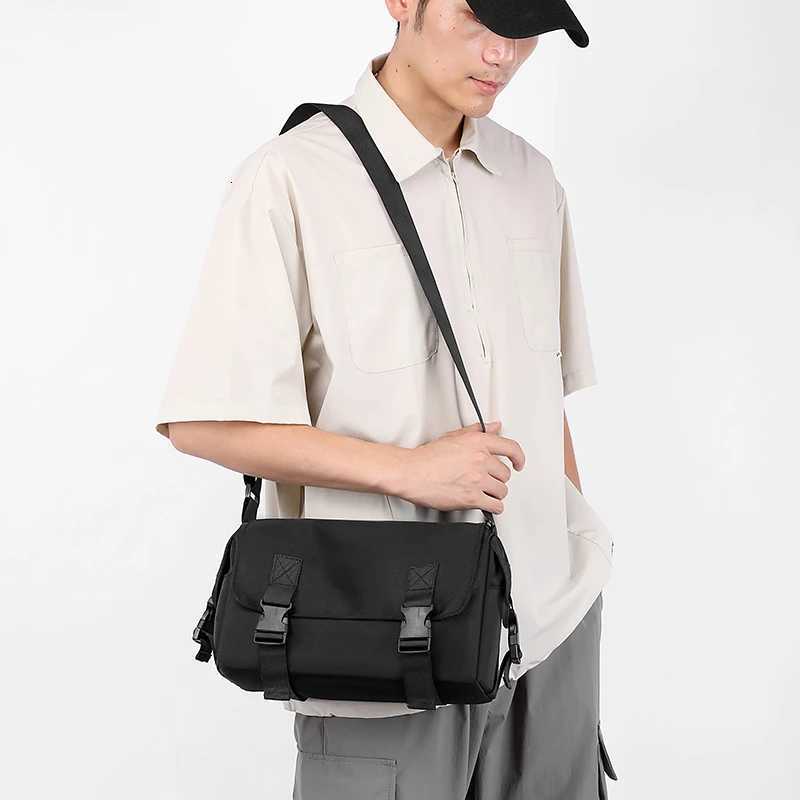 Fashion Mens cross-body bag mens shoder bag casual and simple messenger bag functial style backpack Y251121