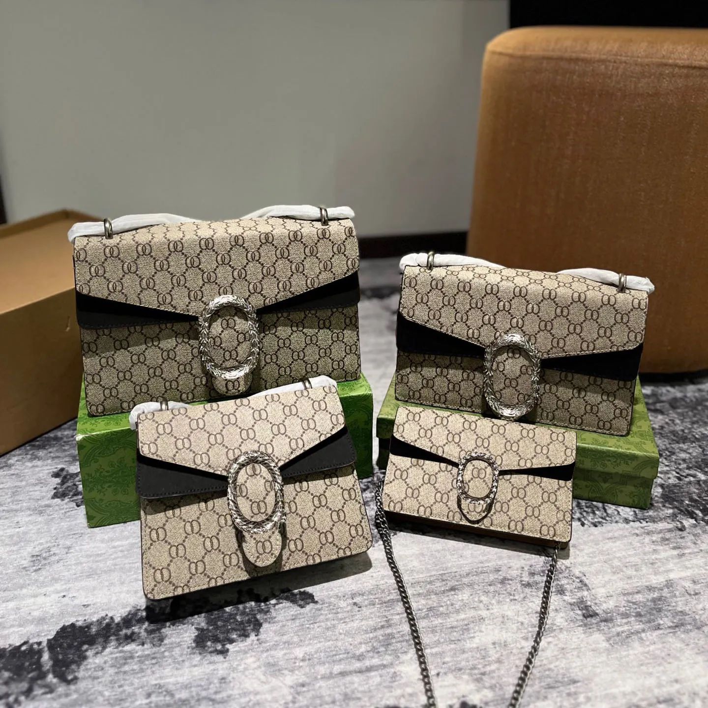 free shipping designer Shoulder Bags For womans casual handbag chain messenger bag woman crossbody Bucket Bag