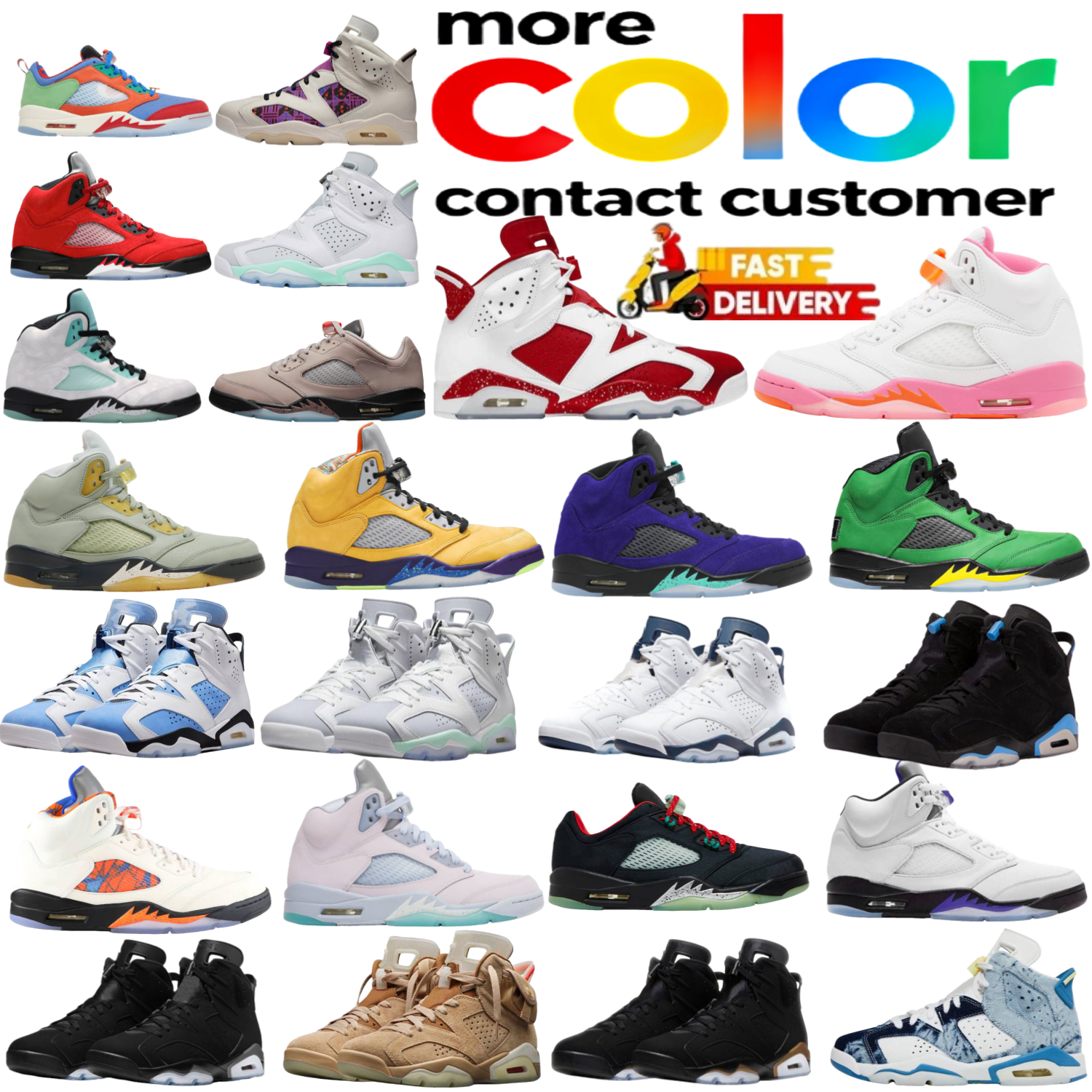 top men basketball shoes designer 5s Green Bean Dark Blue Suede sneaker Red Sail 6S red black cat oreo brown kelp blue cool grey men outdoor sneakers size 36-47