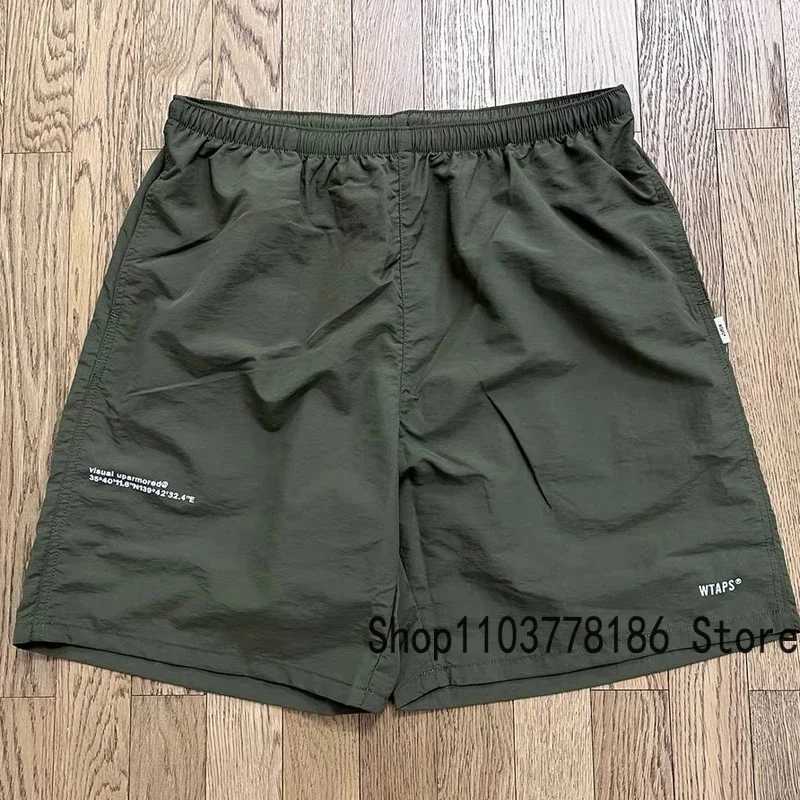 Summer Daily Casual WTAPS Shorts High Quality Fast Drying Nylon Shorts Mens Clothing WTAPS T-shirt Japan Hot Selling Top W250421