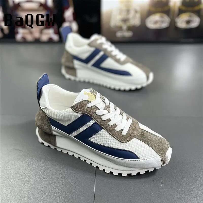 designer sneakers Fashion Men Chunky Sneakers Mesh Breathable Increased Platform Male Woman Vulcanize Walking Shoes Sport Trainers