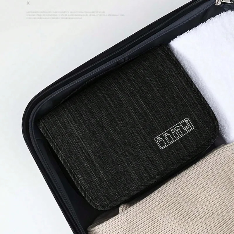 Oxford Fabric Men Business Portable Storage Bag Toiletries Organizer Women Cosmetic Waterproof Hanging Travel Wash Pouch 251121