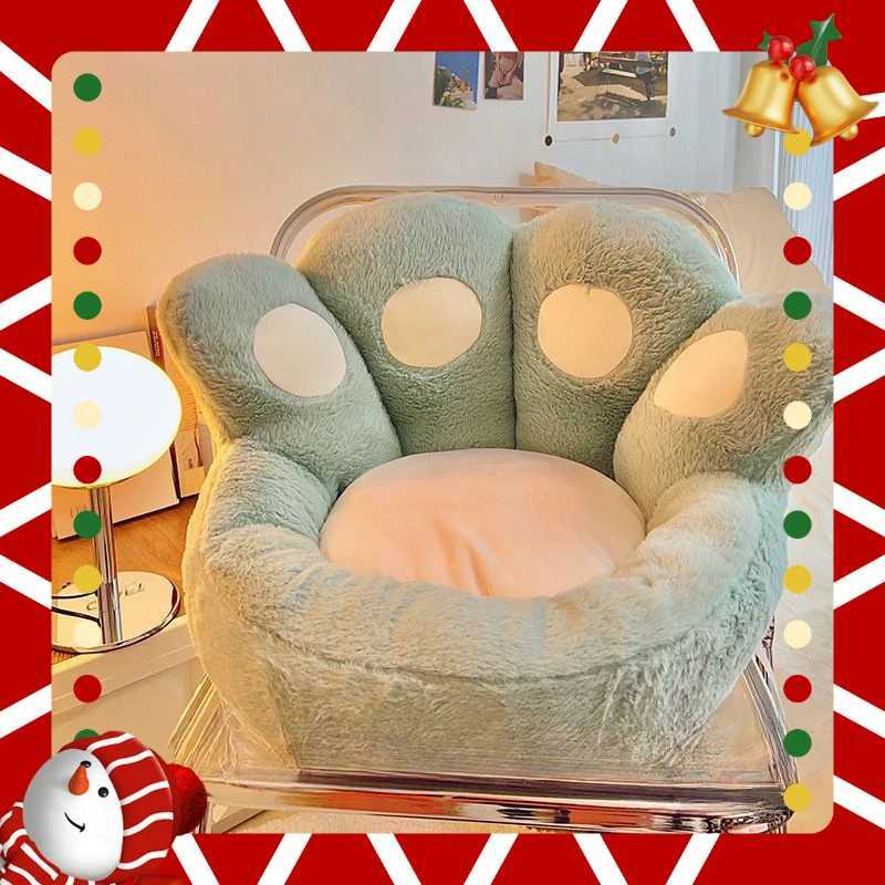 50x45x13cm Plush Bear Claw Cushion Cartoon Animal Panda Foot Cute Soft Filled Family Decoration Childrens Birthday Gift C251121