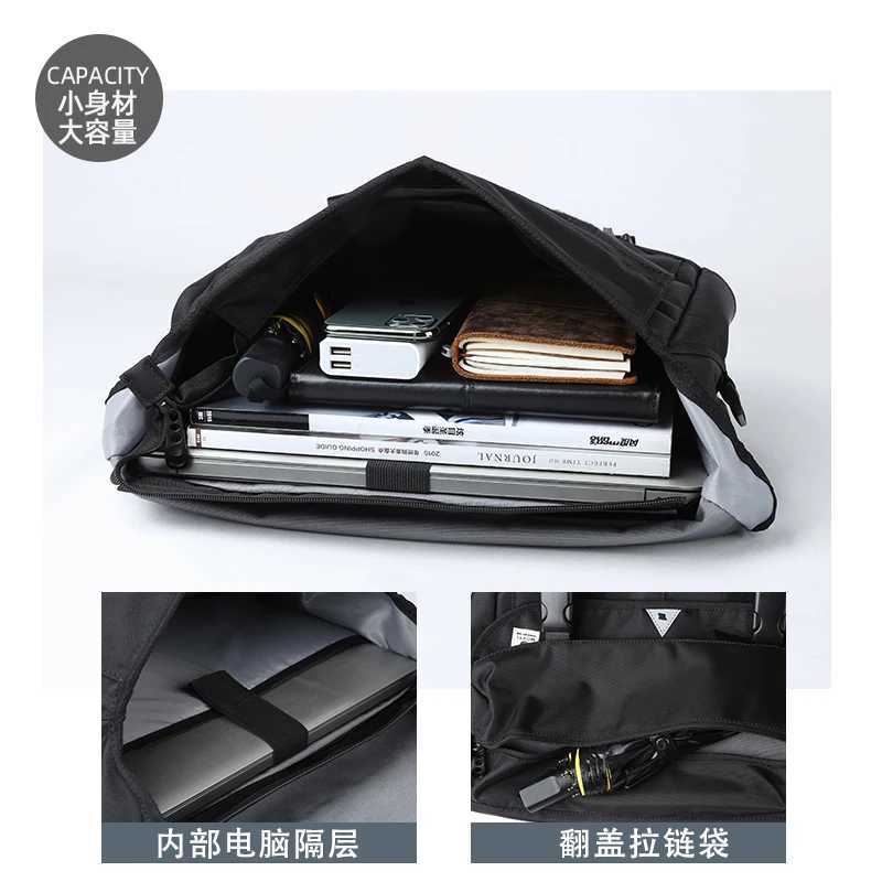 Fashion Men Crossbody Bag Casual Trendy Waterproof Large Capacity Lightweight Bags For Teenage Daily Life Shoder Bags Y251121