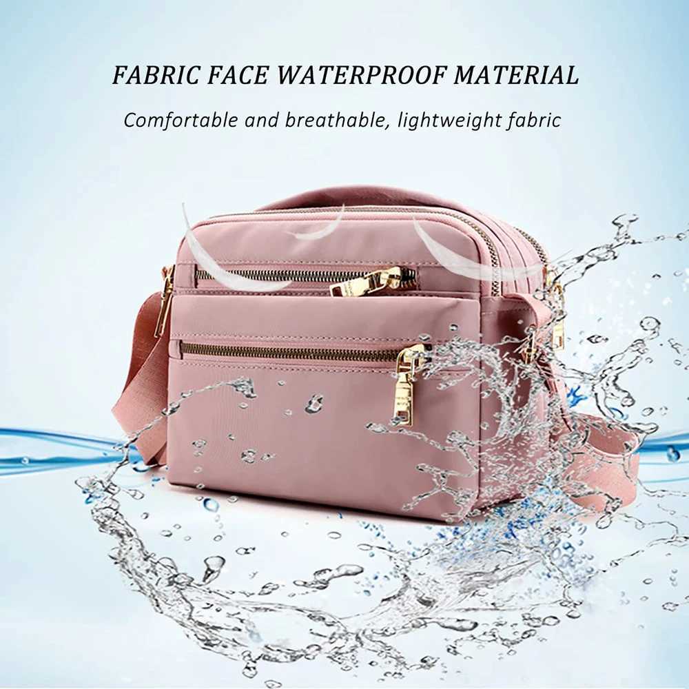 1pc Womens Crossbody Bag Multi Pocket Messenger Bag Shoulder Handbags for Women Suitable Shopping Travel Appointment HikingT251121