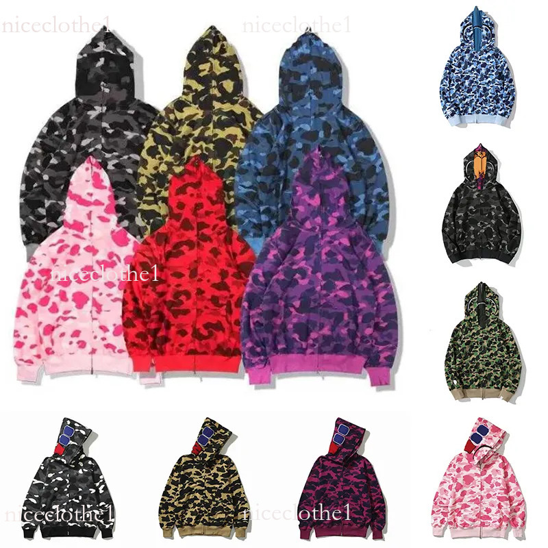 Bapelys Hoodie High Streetwear Camouflage Shirt For Mens Sharks Tshirts Men And Women Crew Neck Breathable Classic Casual Fit Designer Minkey Tops Baly Pely Tee A9e