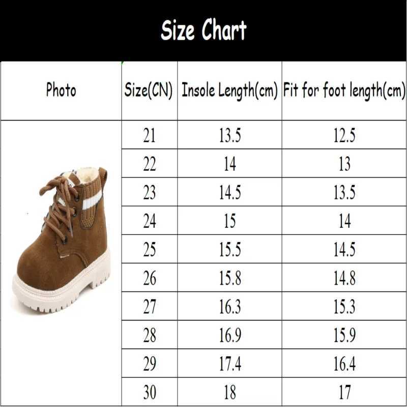 2 Style Inside Material Plush Kids Winter Boots Cotton Fabric Spring Autumn Children Shoes Baby Toddler Boys Girls BootsW251121