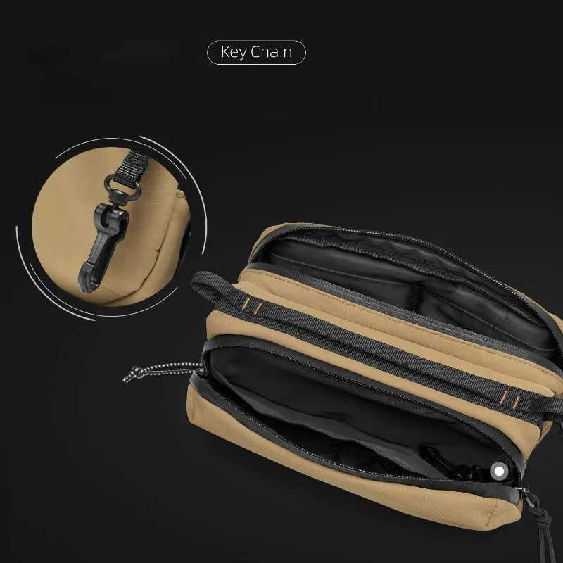 Fashion Fi Crossbody Bags Men Casual Oxford Shoder Bag for Men tra Lightweight Mini Crossbody Bag Waterproof Outdoor Sling Bags Y251121