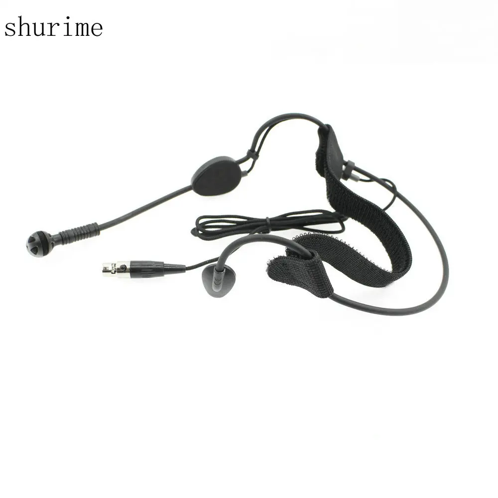 Headset Microphone XLR 3 Pin 4PIN 3-pin 4-Pin for UHF Wireless Microphone Bodypack Wireless System
