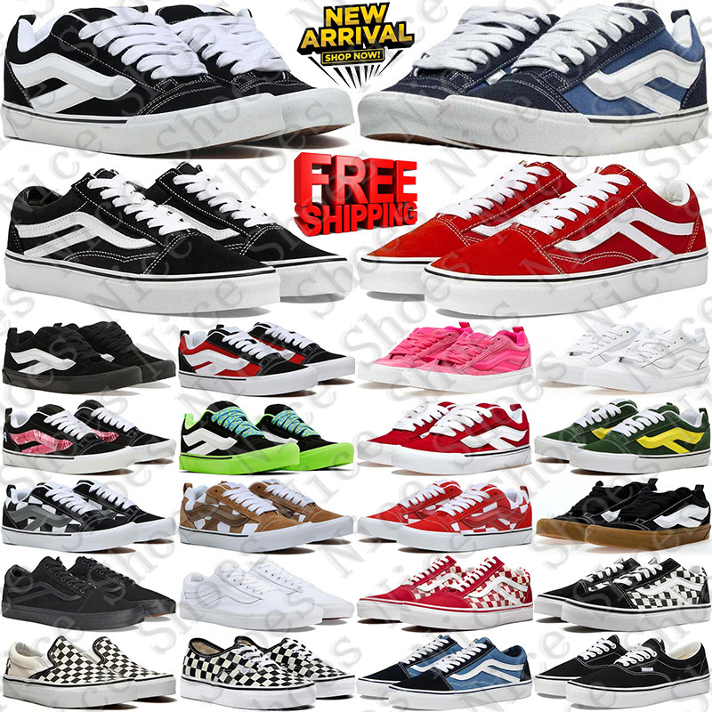 Free Shipping Designer vanse van knu skool vanes sneakers Shoes chaussure for mens womens men trainers scarpe Plate-forme casual luxury discount