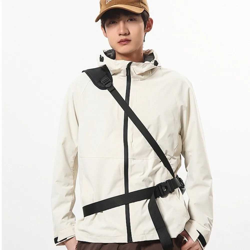 Fashion Waterproof Outdoor Sports Ch Bag Adjustable Large Capacity Nyl Crossbody Bag Mtifunctial Ch Pack Mens Shoder Bag Y251121