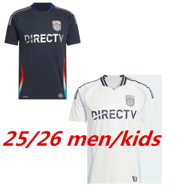 25 26 San Diego FC men and kids sleeve soccer jerseys 2025 2026 home away men jersey and kids kit football shirts tops camisetas 999
