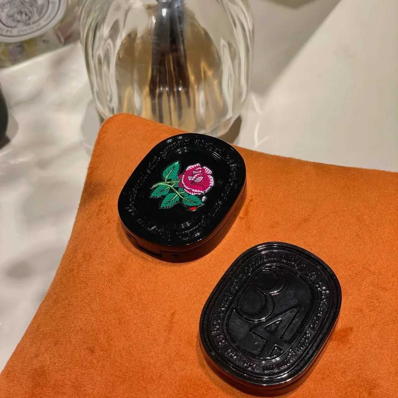 No.34 Fig. Solid Per Luxury Aratherapy Balm Iron Box Paris Water Rose Car Ara Diffuser Portable perfume Gift Y250420
