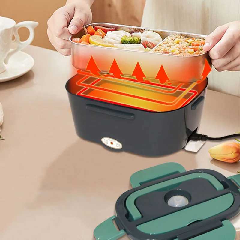 15 Liters Electric Lunch Box Food Warmer Portable Food Warmer for Home or Car - 304 Stainless Steel Leak-proof LinerM251121