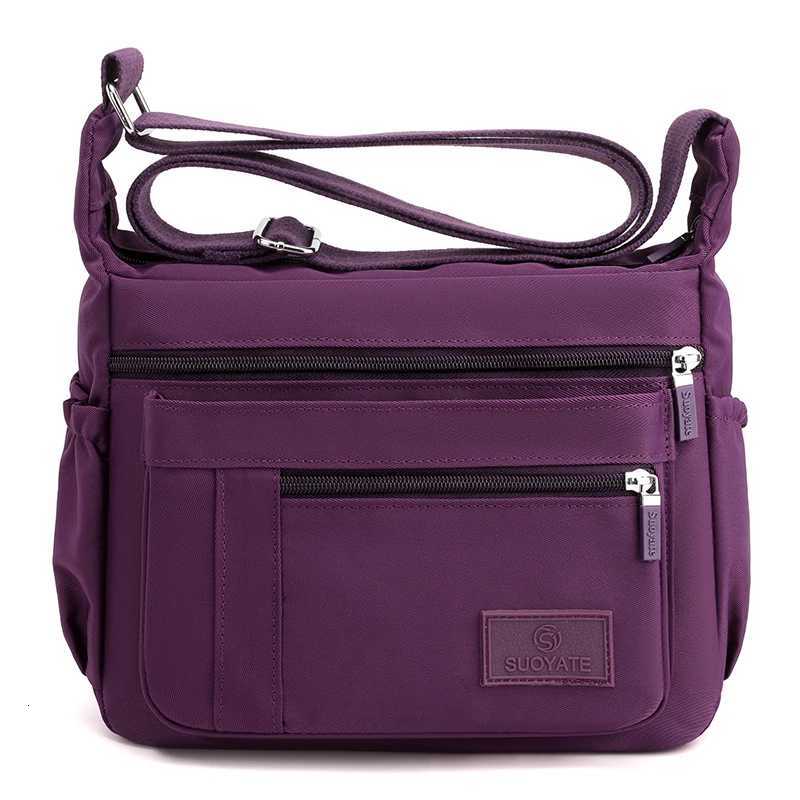 Fashion Shoulder Crossbody Bag for Women Messenger Bags Waterproof Nylon Ladies HandbagT251121