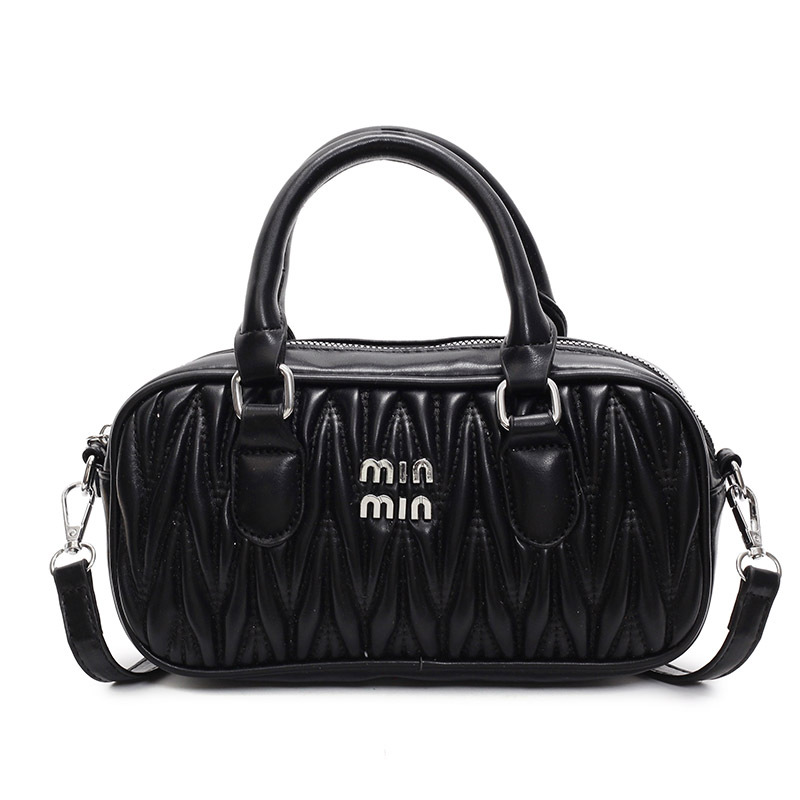 2025 Hot-Sale Mini Square Purse - Women's Versatile Bowling Bag Convertible to Crossbody/Shoulder Bag, Stylish Small Handbag with Metal Chain Str