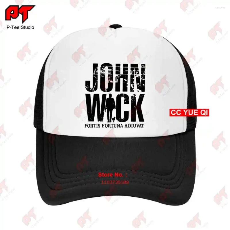 Ball Caps John Wick Fortis Fortuna Adiuvat Us Trend 2025 Baseball Truck Cap 95TZ