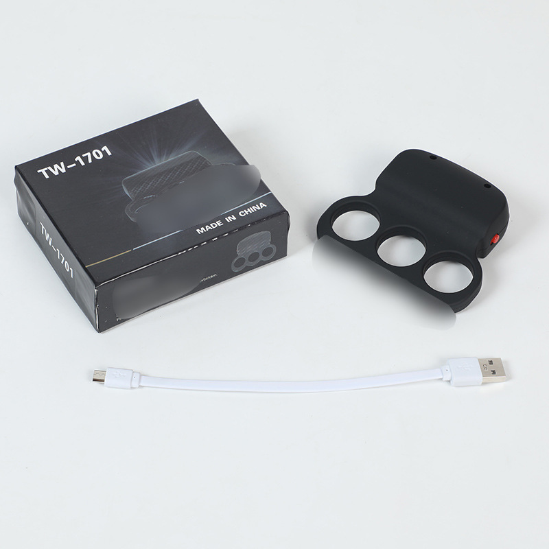 New model LED high-intensity small flashlight, USB rechargeable, multi-functional portable lighting work lamp