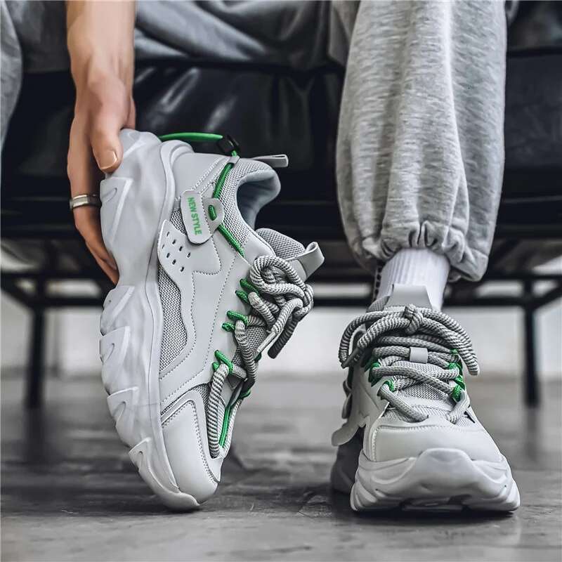 designer sneakers Men's Shoe Breathable Thick Soled Casual Outdoor Running Four Seasons New Tennis Men Soft Soles Comfort Male Sneakers