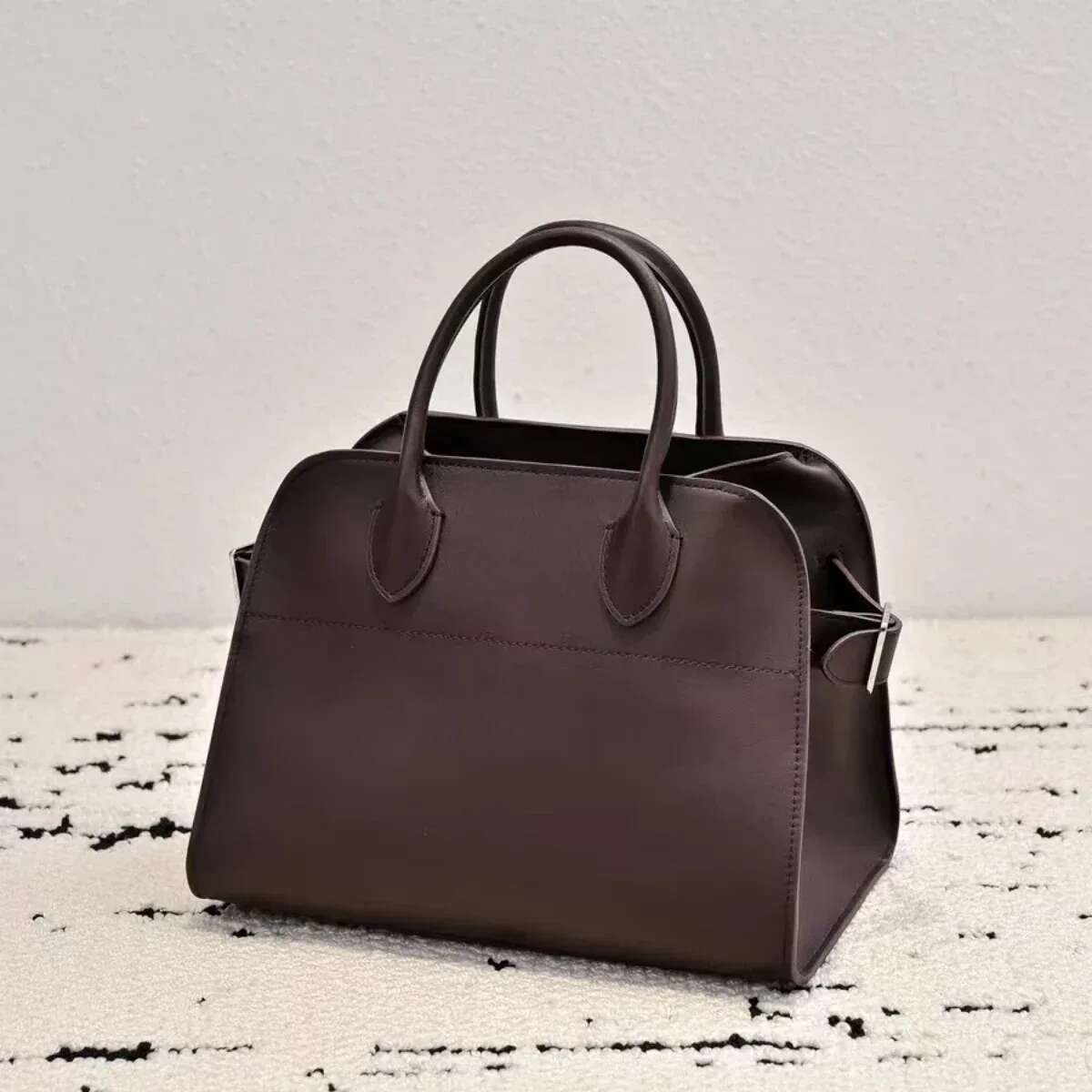 Genuine Leather Margaux 10 Handbag Shoulder Crossbody Soft Suede Tote Bag Large Capacity High Quality