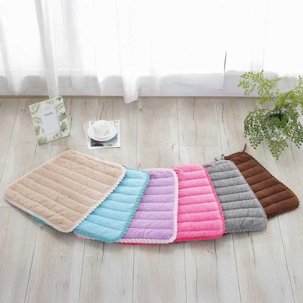 Home Decor Seat Cushion Plush Chair Cushion Plush Seat Cushion with Adjustable Straps for Dining Office Chairs for Home C251121