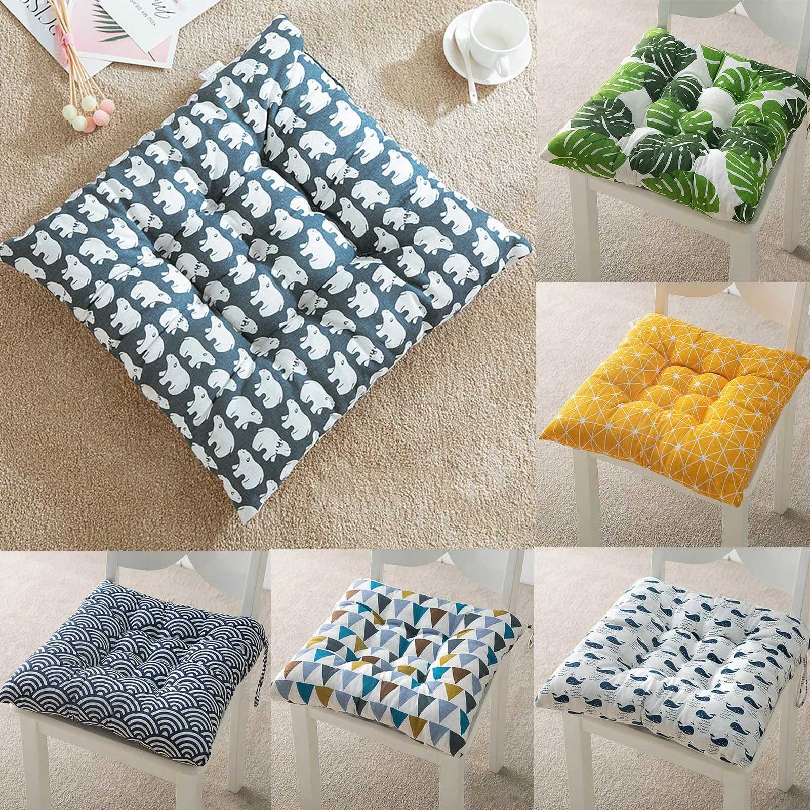 Square Chair Cushion Seat Cushion With Anti-skid Strap Indoor And Outdoor Sofa Cushion For Home Office Car C251121