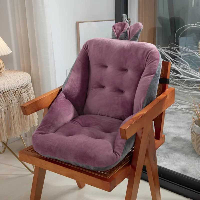 Thick Comfort Semi-Enclosed One Seat Cushion for Office Chair Pain Cushion Sciatica Bleacher Seats with Backs and Cushion C251121