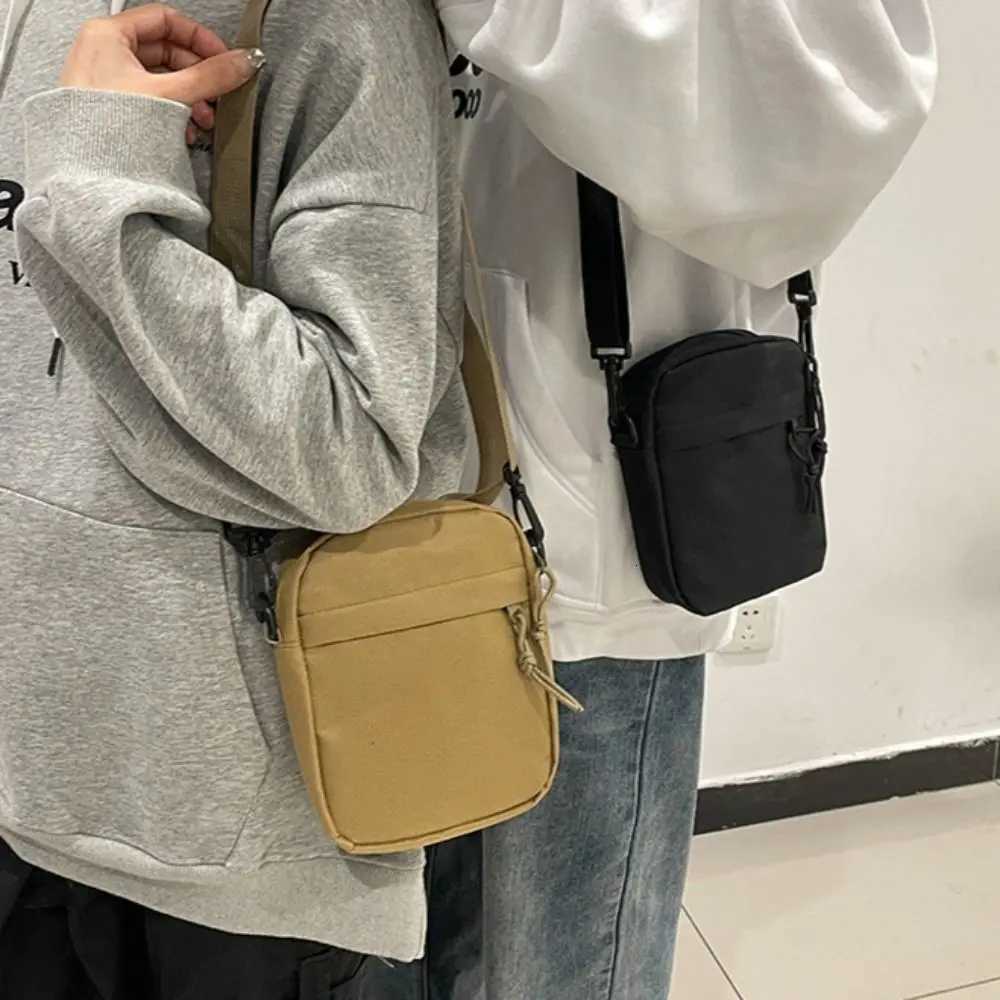 New Oxford Cloth Crossbody Bags Long Shoulder Strap Black White Khaki Shoulder Bag Minimalists Tote Bag Men WomenT251121