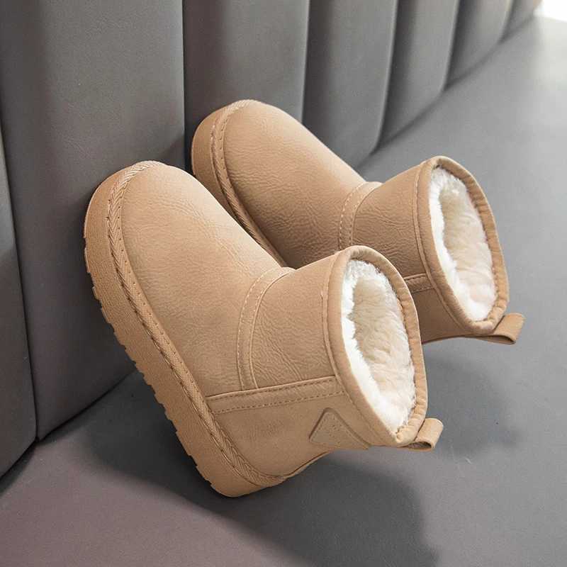 Childrens Snow Boots Winter Girls Warm Fashion Lightweight Comfortable Cotton Shoes Outdoor Non Slip Soft Sole Boys Short BootW251121