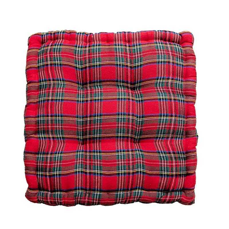 British retro dining chair cushion Christmas Day home decoration chair cushion thickened C251121