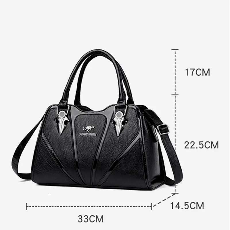 Women Handbags Fashion Ladies Bags High Quality PU Leather Casual Totes Top Handle Shoulder Messenger Bag Bag